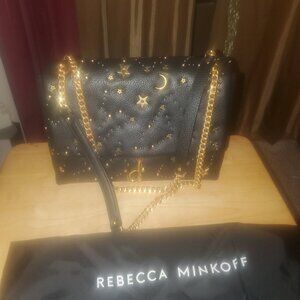 Rebecca Minkoff Edie Flap Shoulder with Celestial Studs